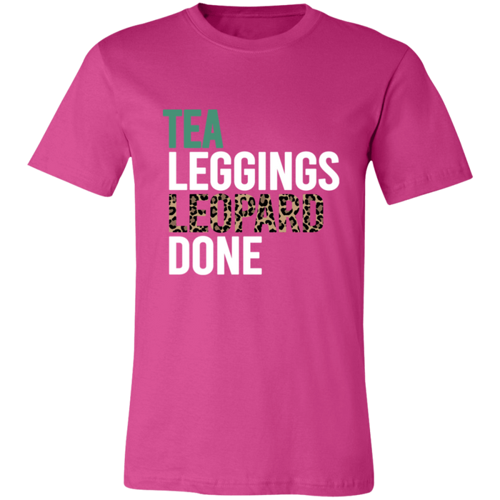 Tea Leopard Leggings Done T-Shirt