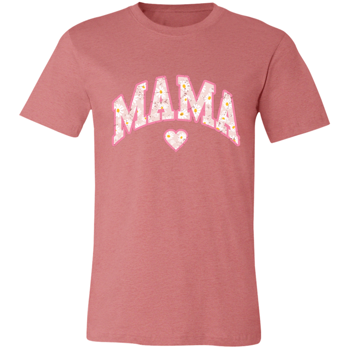 Mama Floral Daisy T-Shirt (Pink)