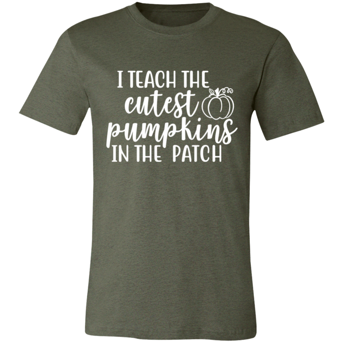 I Teach The Cutest Pumpkins Teacher T-Shirt