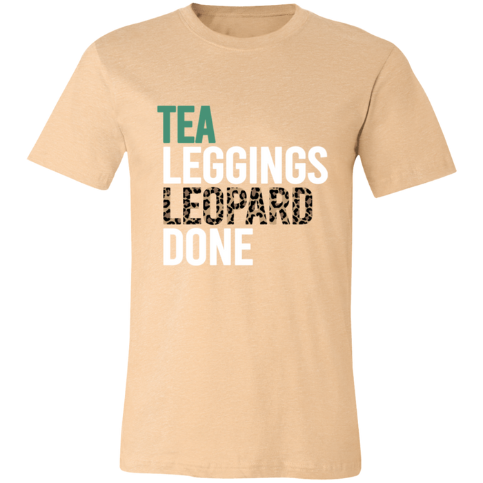 Tea Leopard Leggings Done T-Shirt