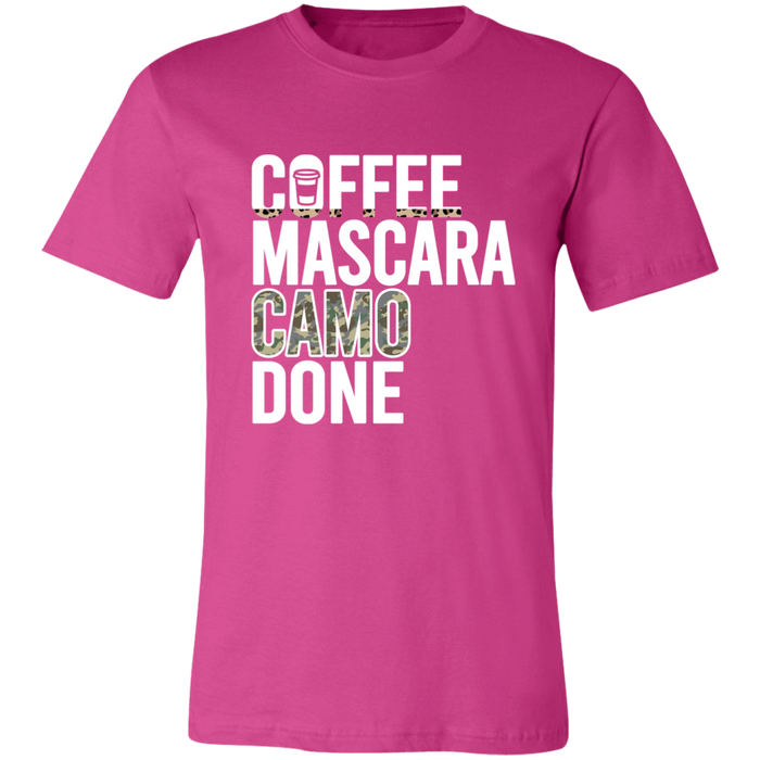 Coffee Mascara Camo Done T-Shirt