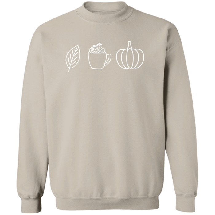 Leaves, Lattes and Pumpkins Sweatshirt