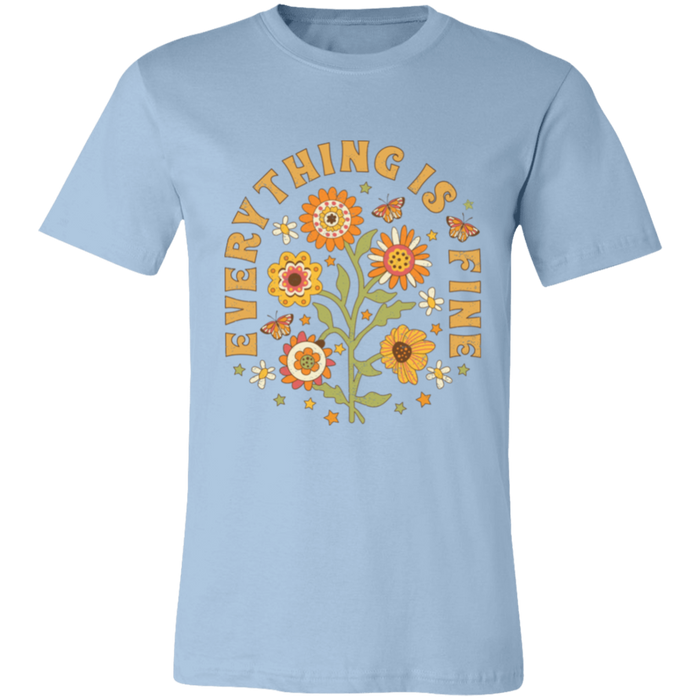 Everything is Fine Floral T-Shirt