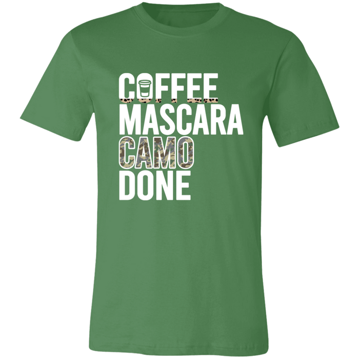 Coffee Mascara Camo Done T-Shirt