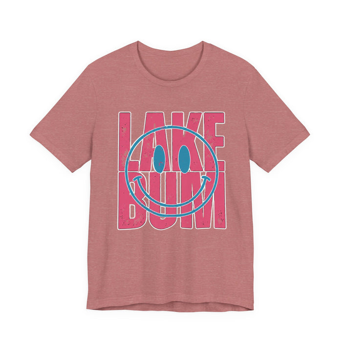 Lake Bum Smiley T-Shirt