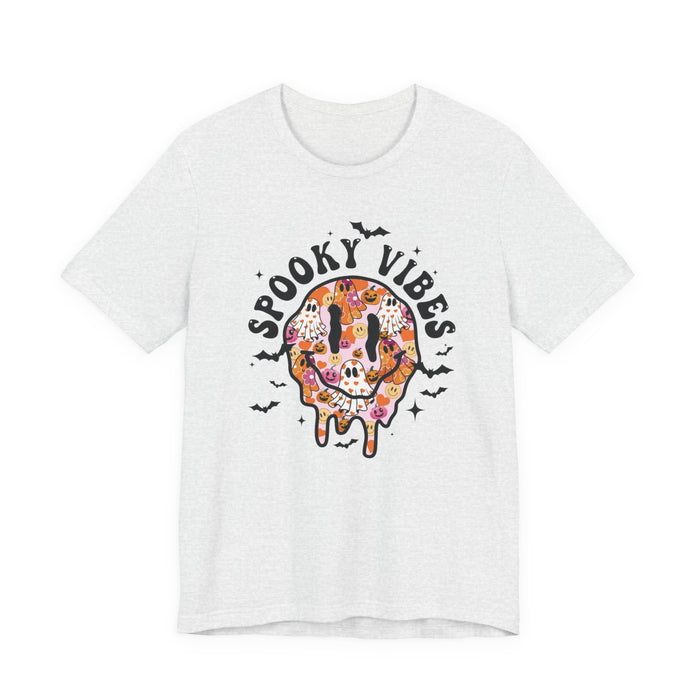 Spooky Vibes Smiley Face T-Shirt