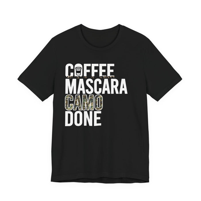 Coffee Mascara Camo Done T-Shirt