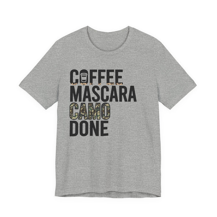 Coffee Mascara Camo Done T-Shirt