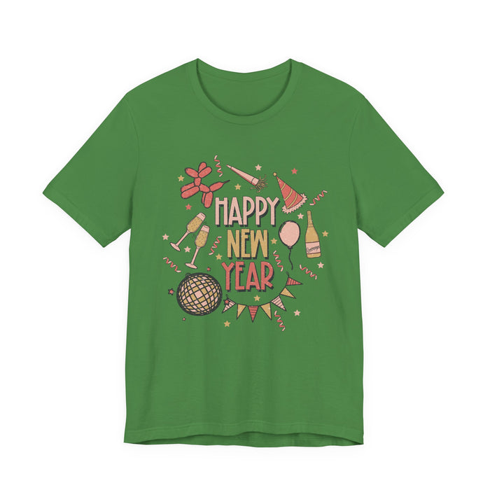 Happy New Year Confetti T-Shirt