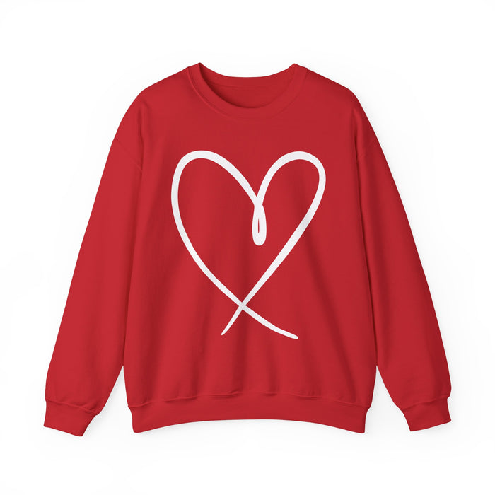 Heart Outline Sweatshirt