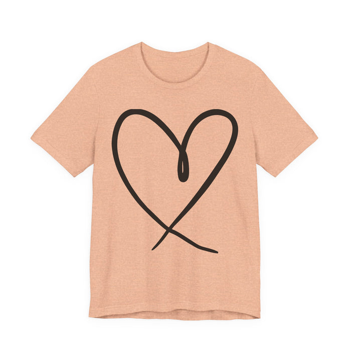 Heart Outline T-Shirt