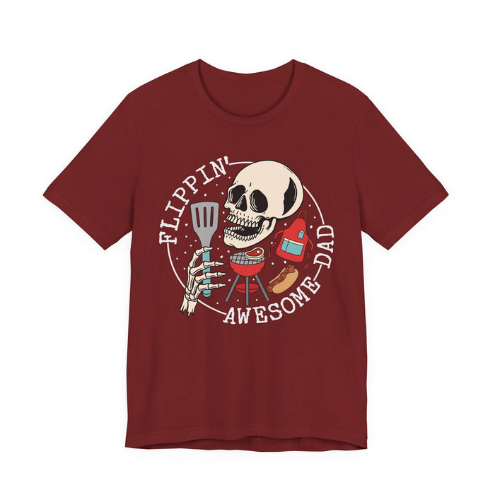 Flippin' Awesome Dad BBQ T-Shirt