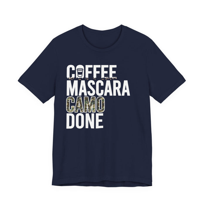 Coffee Mascara Camo Done T-Shirt