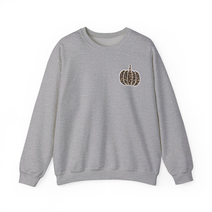 Leopard Pumpkin Sweatshirt