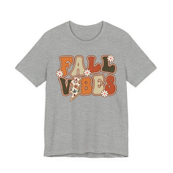 Fall Vibes Flower Bolt T-Shirt