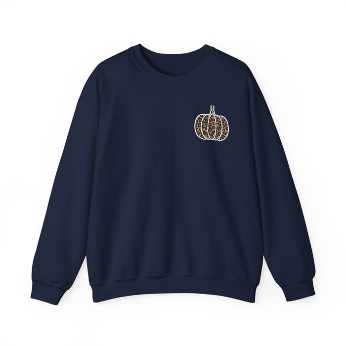 Leopard Pumpkin Sweatshirt