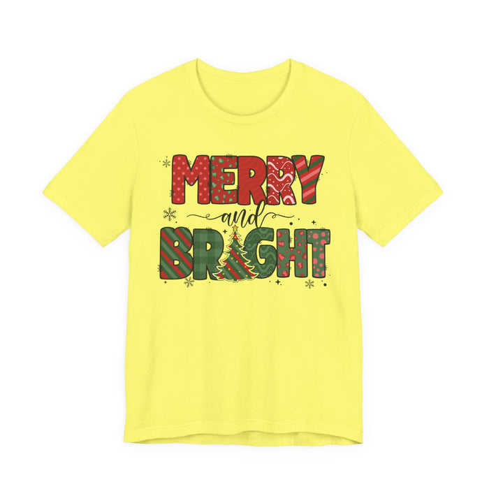 Merry and Bright Cute 90s T-Shirt