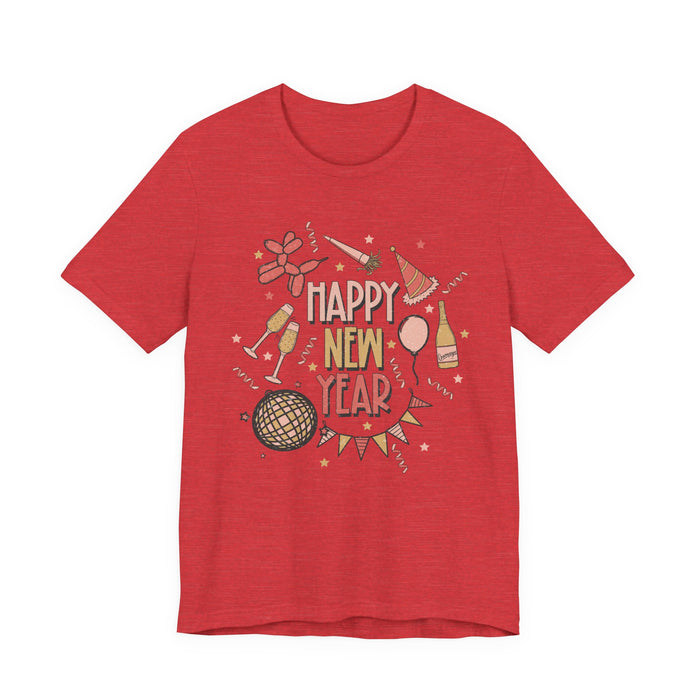 Happy New Year Confetti T-Shirt