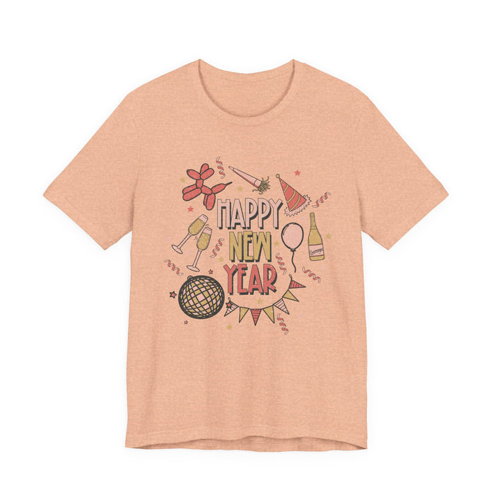 Happy New Year Confetti T-Shirt