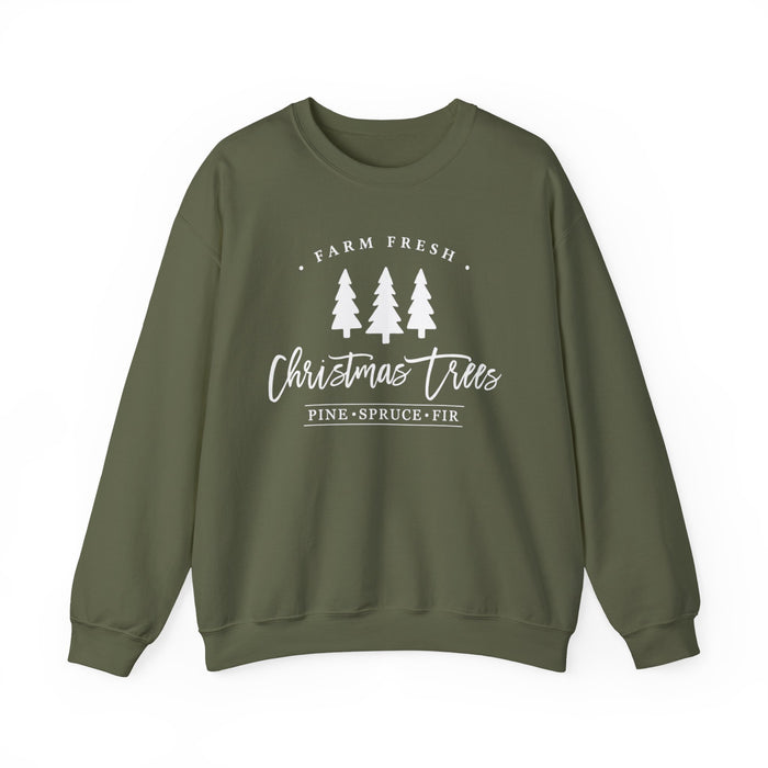 Farm Fresh Christmas Trees Sweatshirt