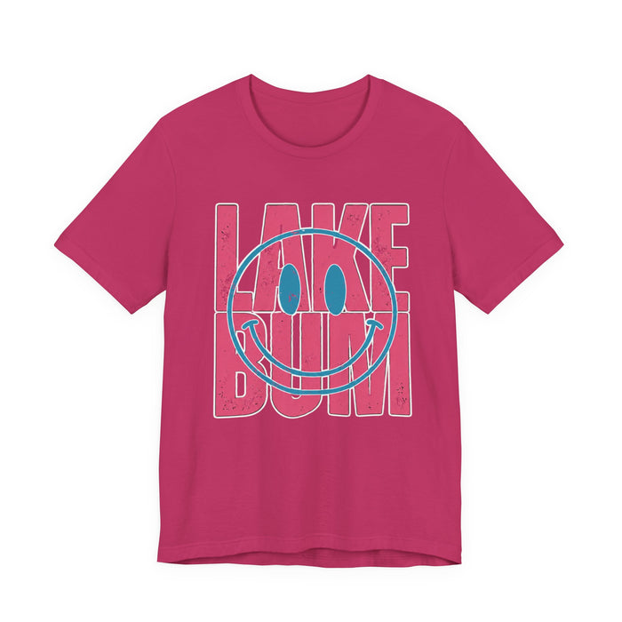 Lake Bum Smiley T-Shirt