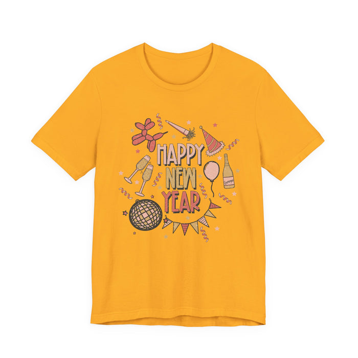 Happy New Year Confetti T-Shirt