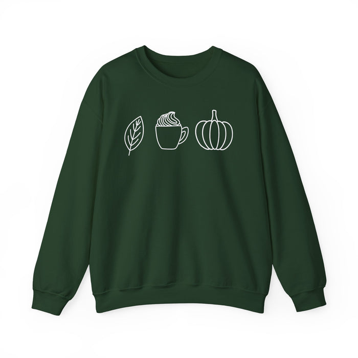 Leaves, Lattes and Pumpkins Sweatshirt