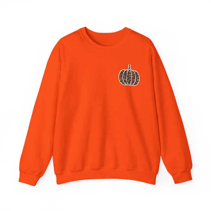 Leopard Pumpkin Sweatshirt
