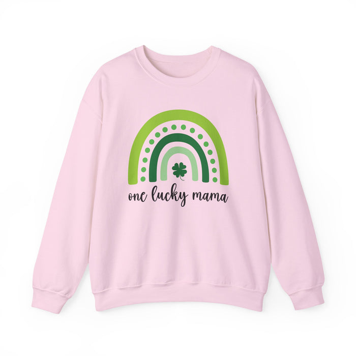 One Lucky Mama Crewneck Sweatshirt