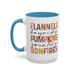 Fall Favorites ceramic coffee mug in Light Blue