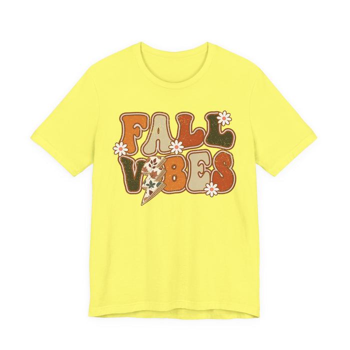 Fall Vibes Flower Bolt T-Shirt