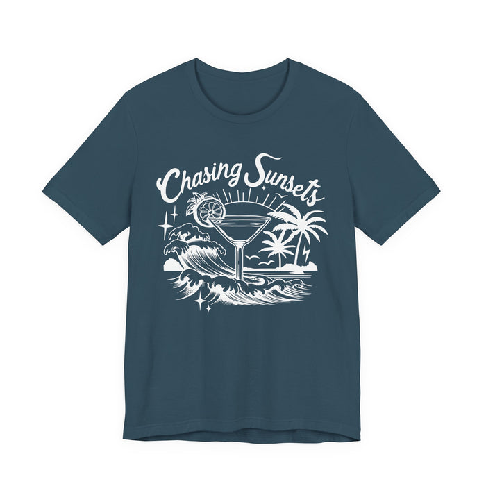 Chasing Sunsets Cocktail T-Shirt