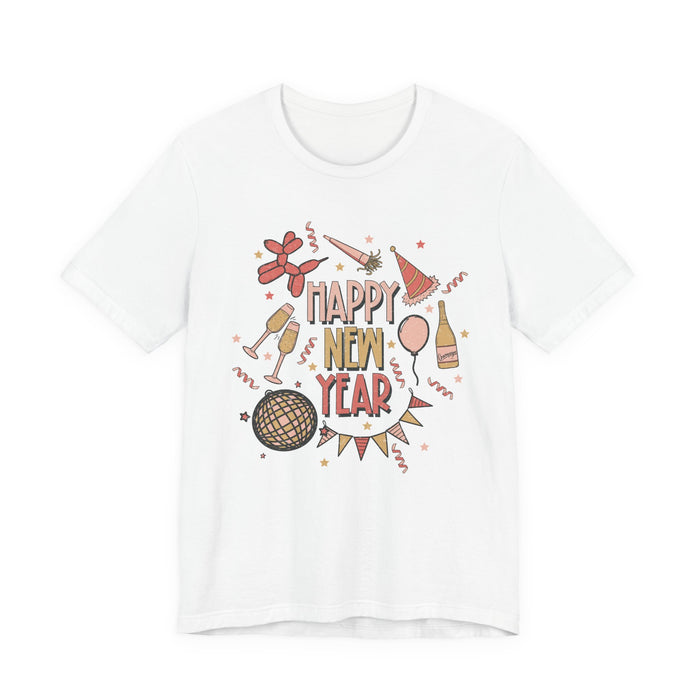 Happy New Year Confetti T-Shirt