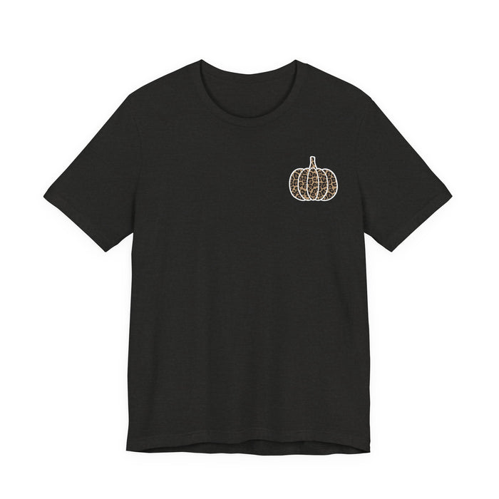 Leopard Pumpkin Fall T-Shirt