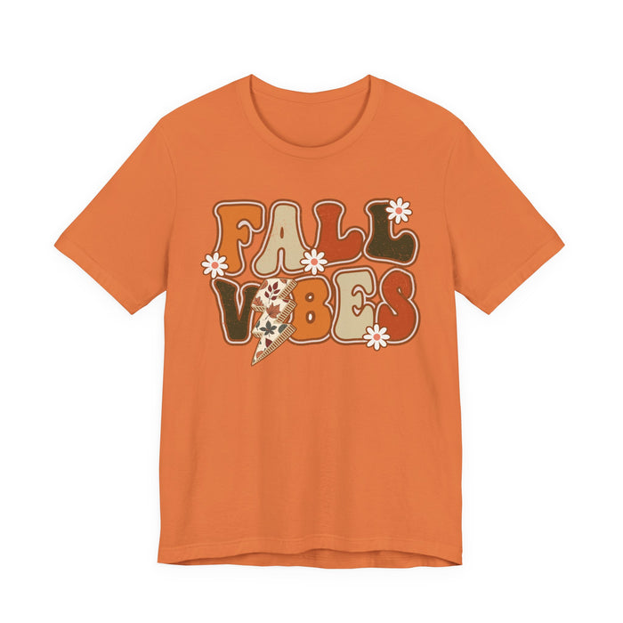 Fall Vibes Flower Bolt T-Shirt