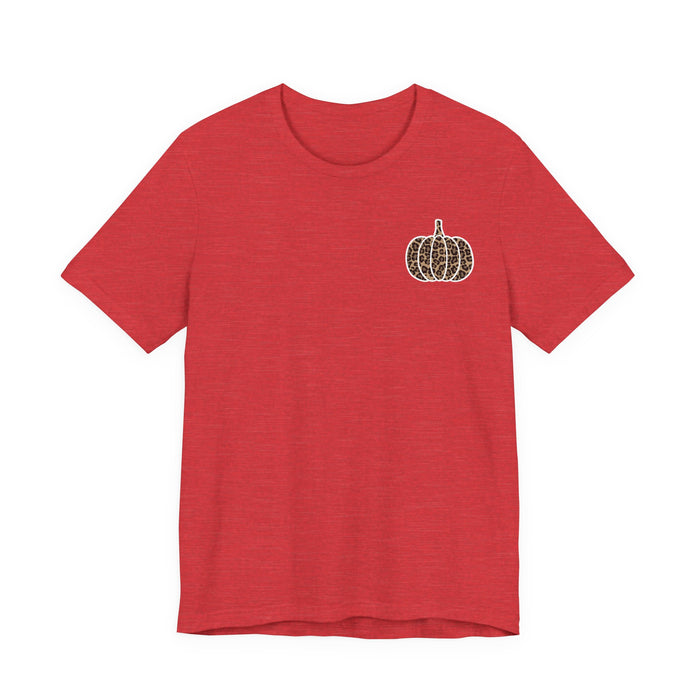 Leopard Pumpkin Fall T-Shirt