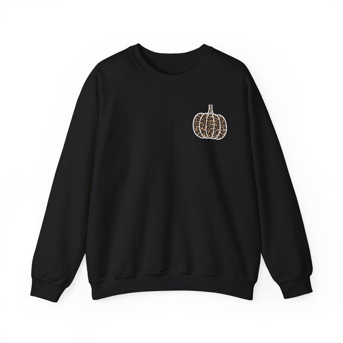 Leopard Pumpkin Sweatshirt