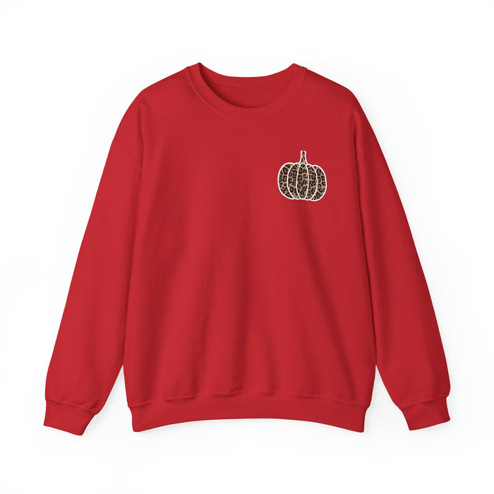 Leopard Pumpkin Sweatshirt