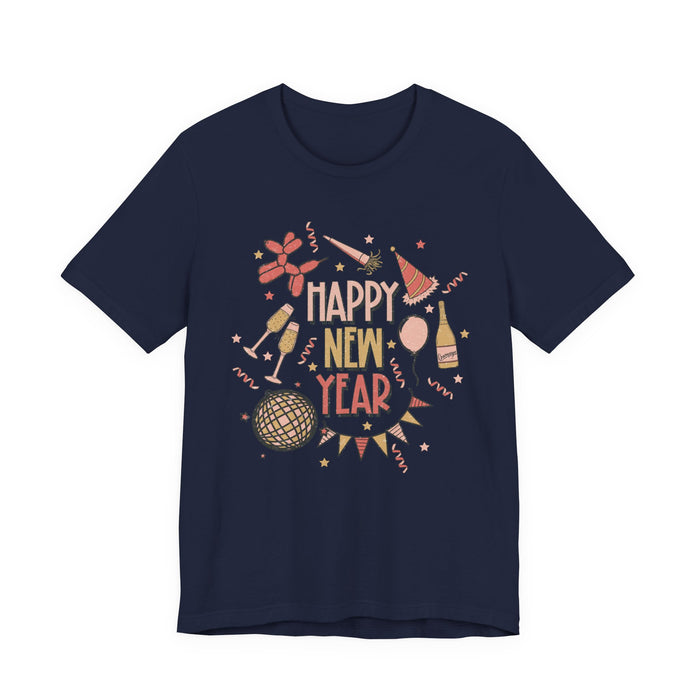 Happy New Year Confetti T-Shirt