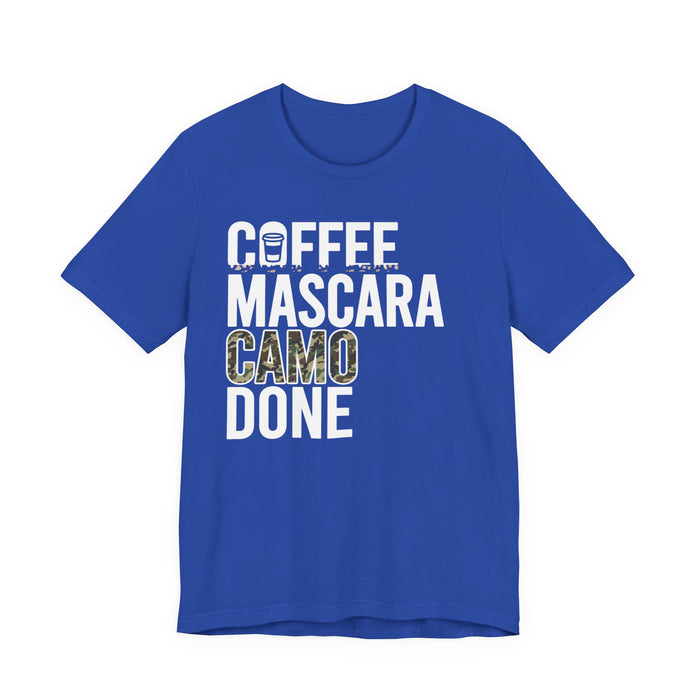 Coffee Mascara Camo Done T-Shirt