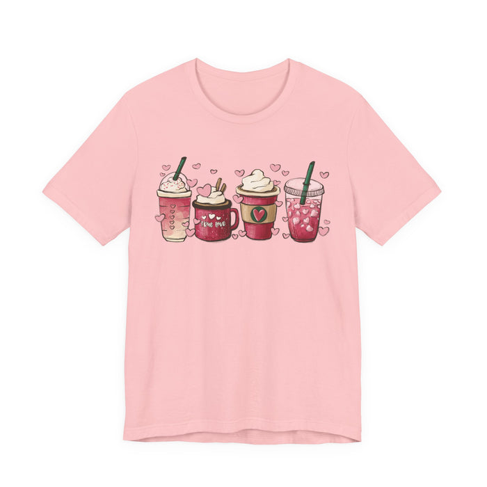 Pink Valentine Cups T-Shirt