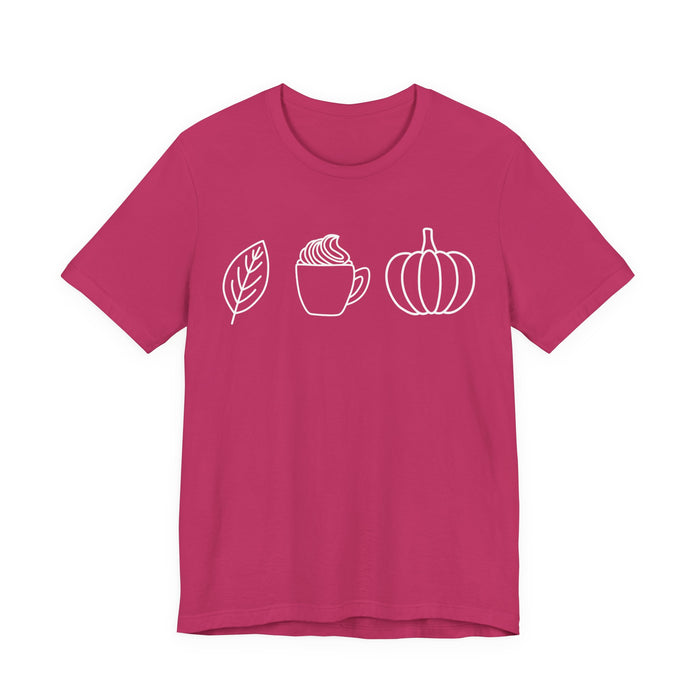Leaves, Lattes and Pumpkins T-Shirt