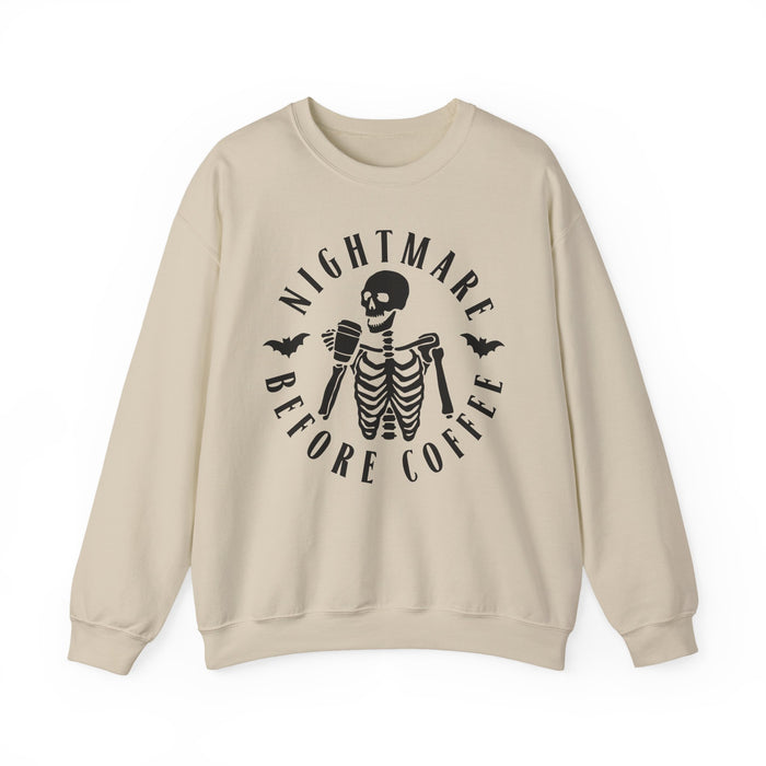 Nightmare Before Coffee Sweatshirt