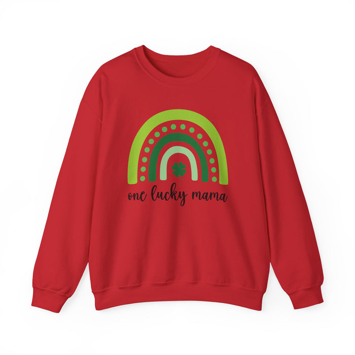 One Lucky Mama Crewneck Sweatshirt