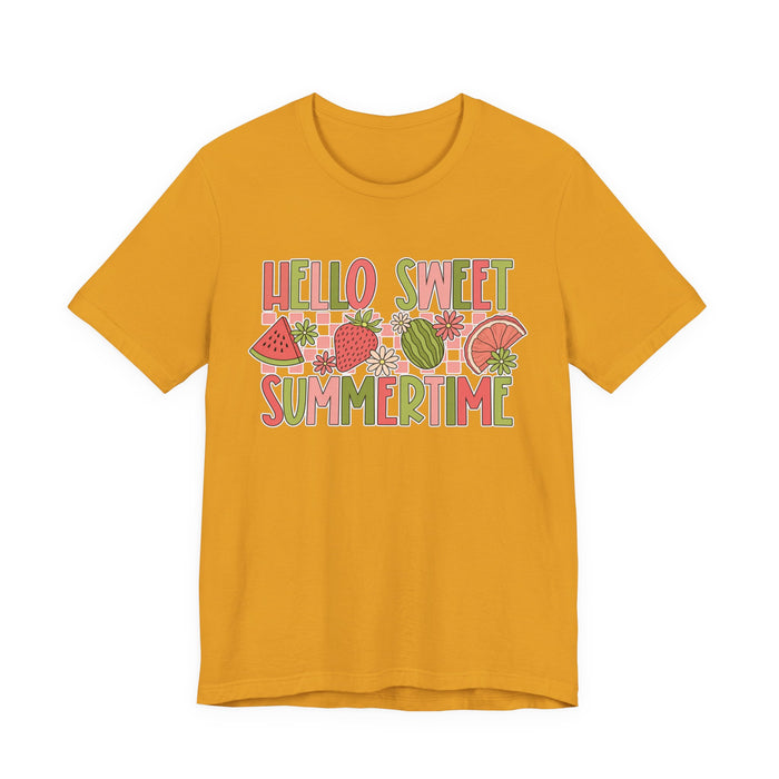 Hello Sweet Summer Time Watermelon T-Shirt