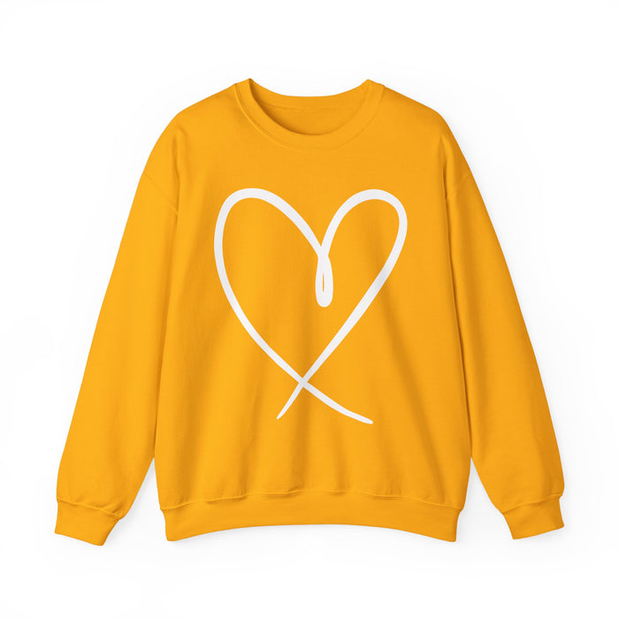 Heart Outline Sweatshirt
