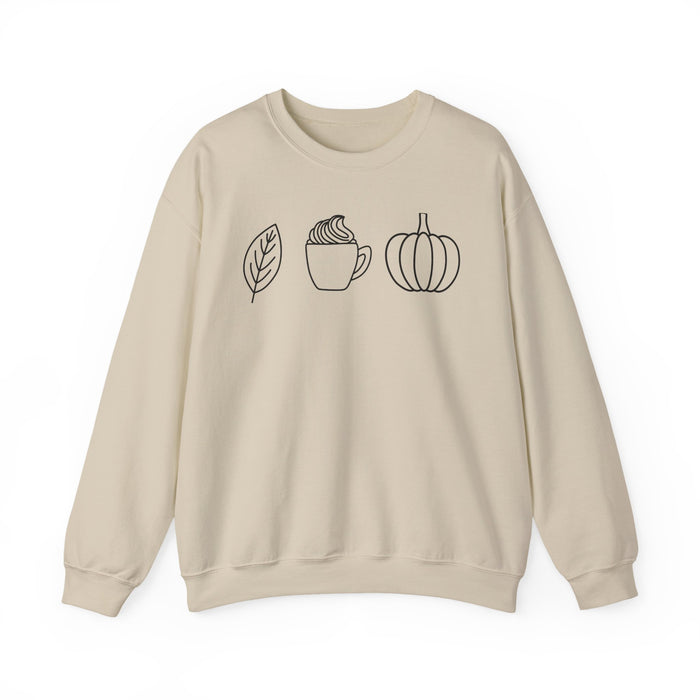 Leaves, Lattes and Pumpkins Sweatshirt