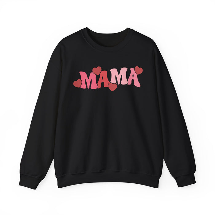 Mama Valentine Hearts Sweatshirt