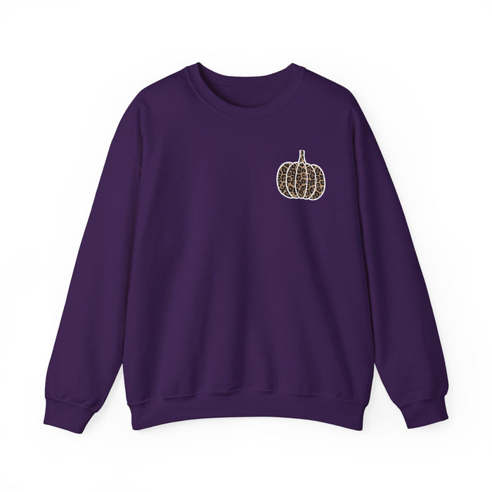 Leopard Pumpkin Sweatshirt