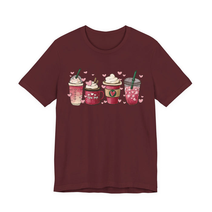 Pink Valentine Cups T-Shirt